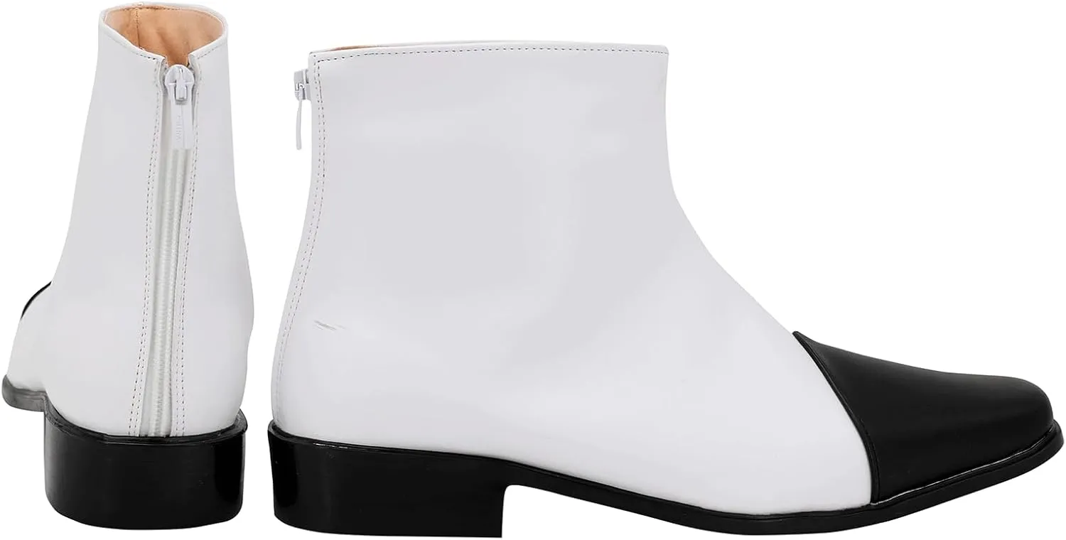 Charlie Cosplay Shoes Boot Anime Role Play Halloween Carnival Party Shoes for Women Girls