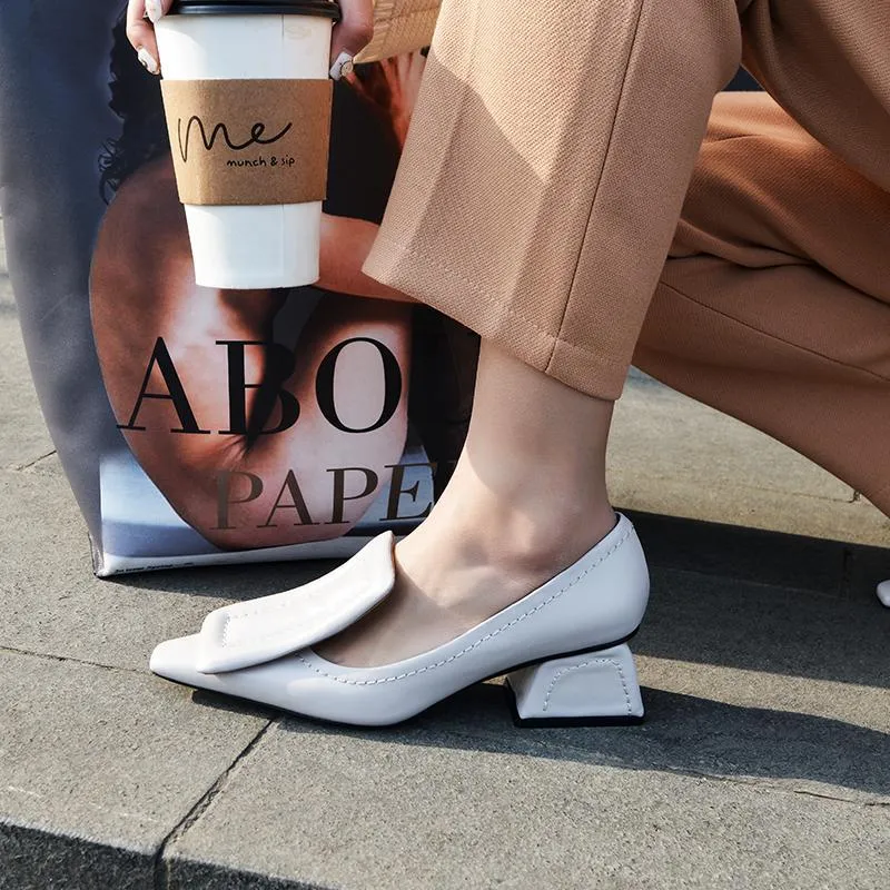 Chic Comfy Slip on Heels