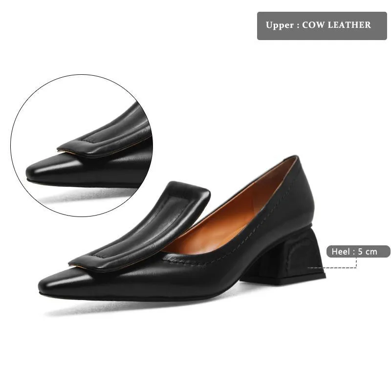 Chic Comfy Slip on Heels