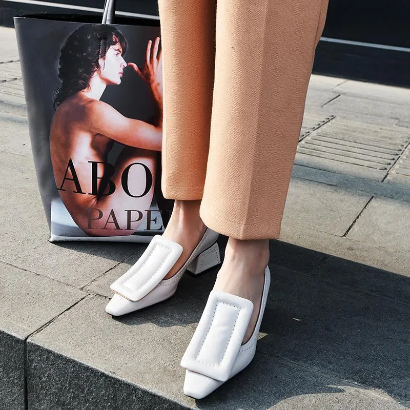 Chic Comfy Slip on Heels
