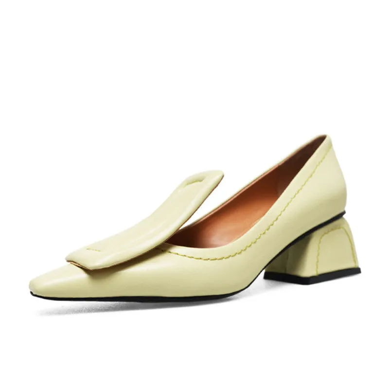 Chic Comfy Slip on Heels