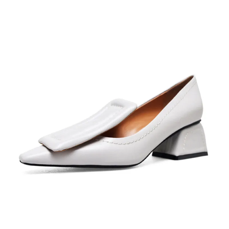 Chic Comfy Slip on Heels