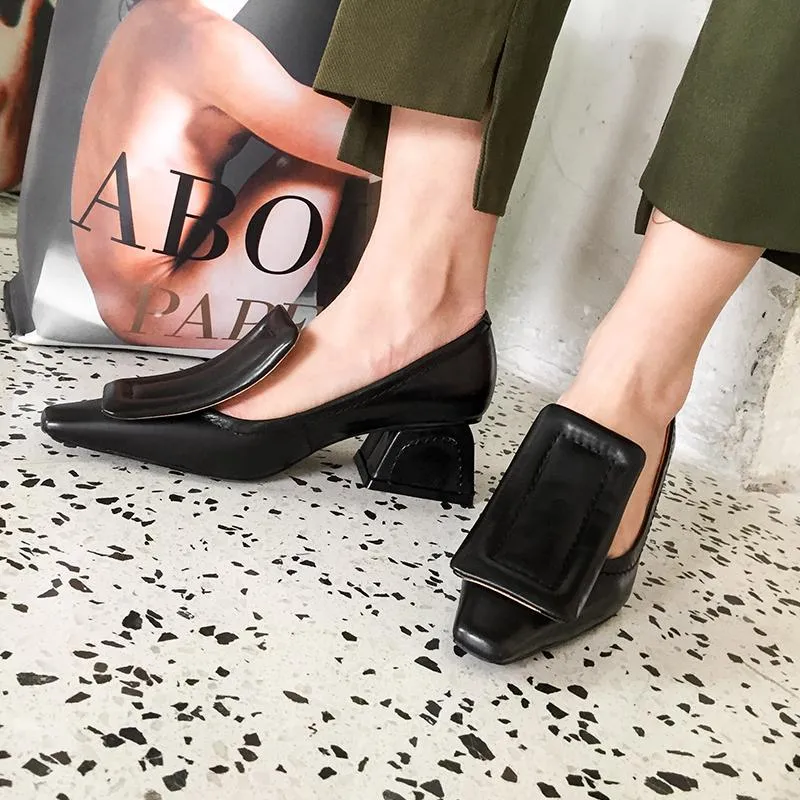 Chic Comfy Slip on Heels