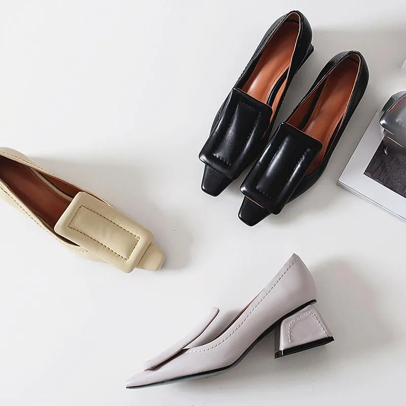 Chic Comfy Slip on Heels
