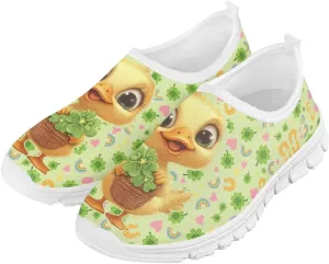 Children's Casual Shoes Slip on Walking Shoes for Little Boys Girls Breathable Running Shoes Lightweight Non-Slip Unisex Fashion Sneakers SizeUS 11-15
