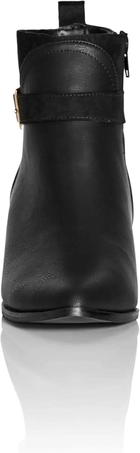 City Chic Women's Ankle Boot-Wide Fit Micah