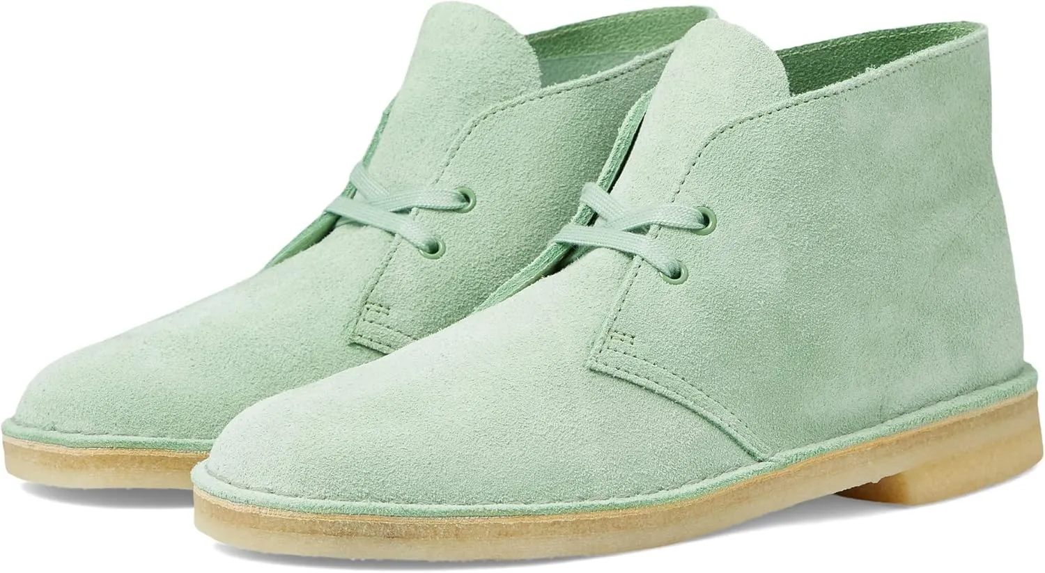 Clarks Desert Boot Light Green Suede 8.5 D (M)