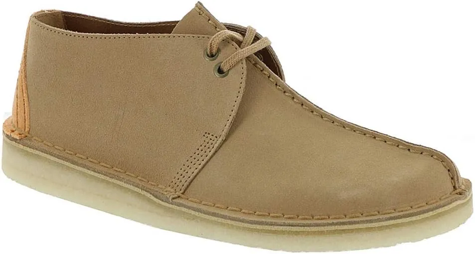 Clarks Desert Trek Boot - Men's Light Tan Suede, 8.0