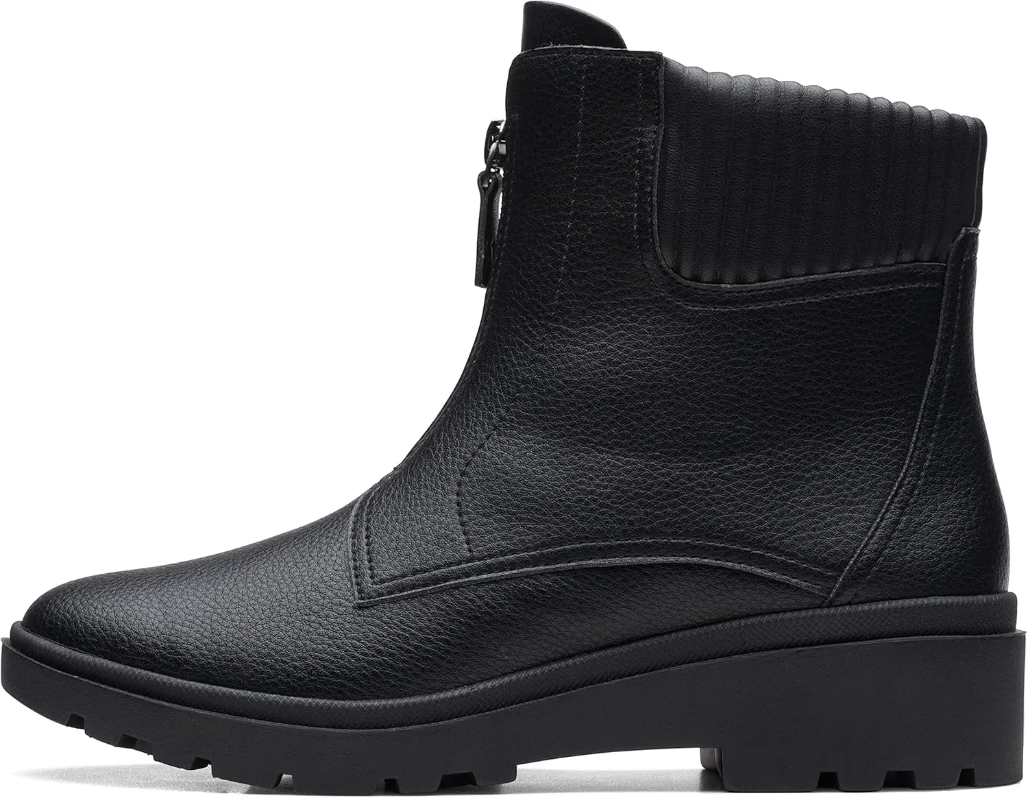 Clarks Women's Calla Zip Mid Calf Boot