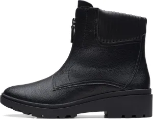 Clarks Women's Calla Zip Mid Calf Boot