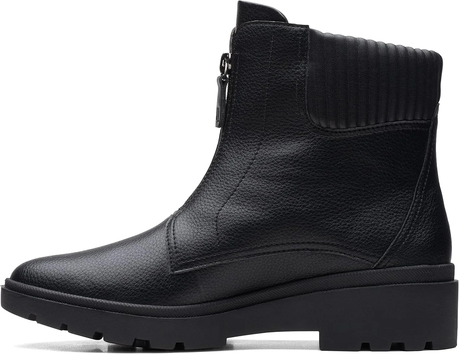 Clarks Women's Calla Zip Mid Calf Boot