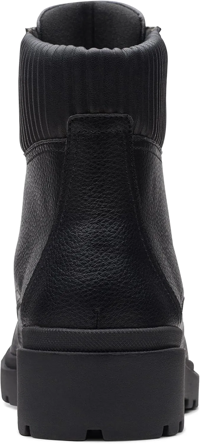Clarks Women's Calla Zip Mid Calf Boot