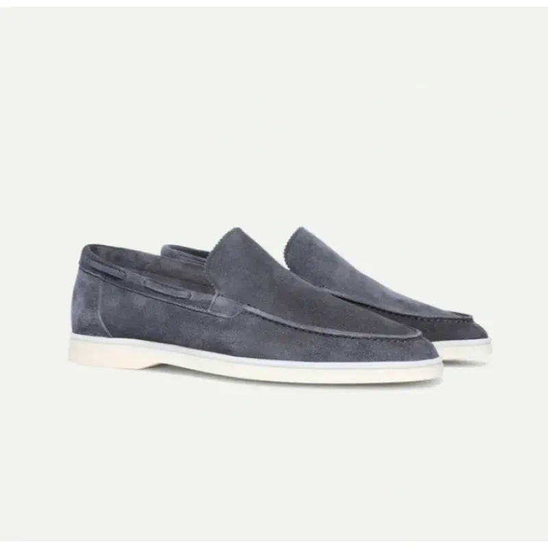 Classic Men's Low Loafer Shoes