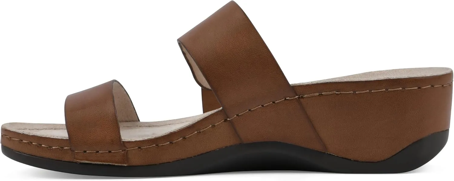 CLIFFS BY WHITE MOUNTAIN Women's Colletta Wedge Sandal