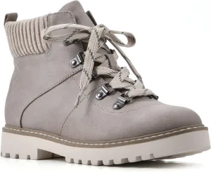 CLIFFS BY WHITE MOUNTAIN Women's Connie Cushioned Lace-Up City Hiker Ankle Boot