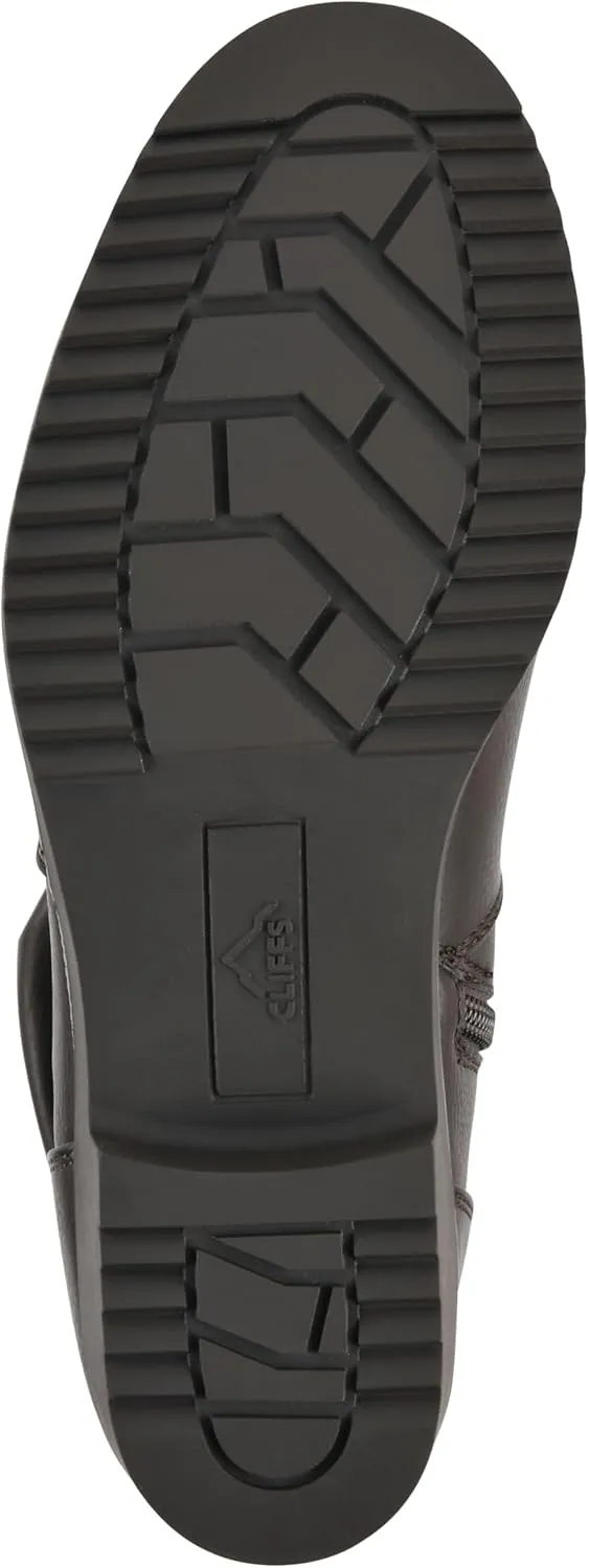 CLIFFS BY WHITE MOUNTAIN Women's Duration Cushioned Block Heeled Tall Boot