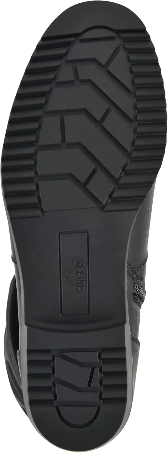 CLIFFS BY WHITE MOUNTAIN Women's Duration Cushioned Block Heeled Tall Boot