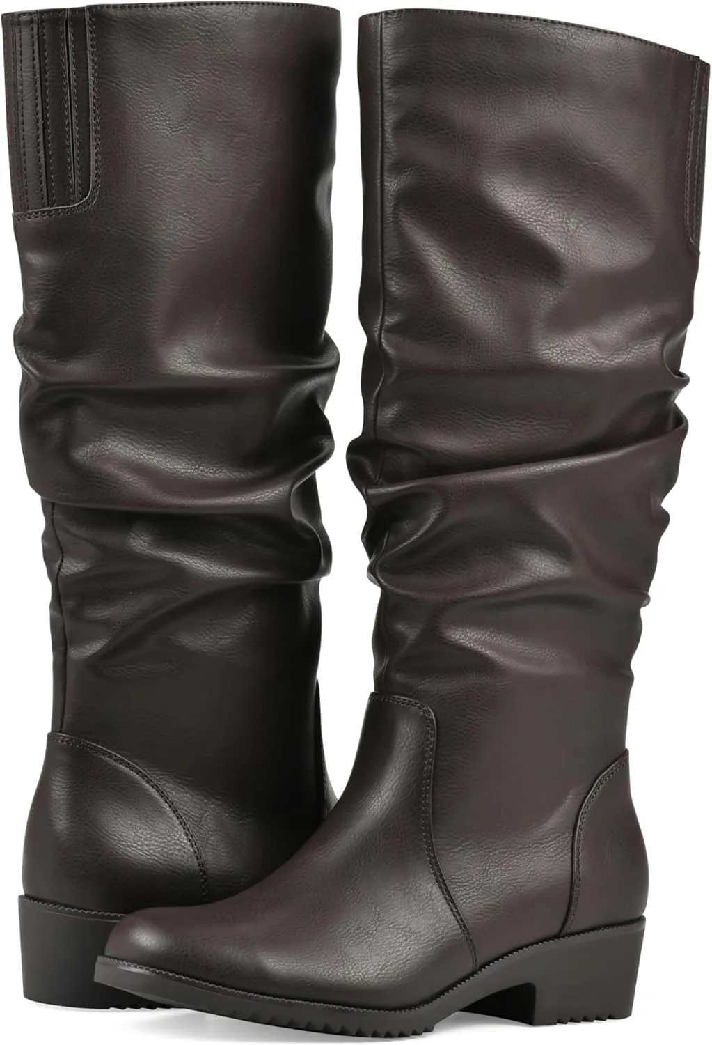 CLIFFS BY WHITE MOUNTAIN Women's Duration Cushioned Block Heeled Tall Boot