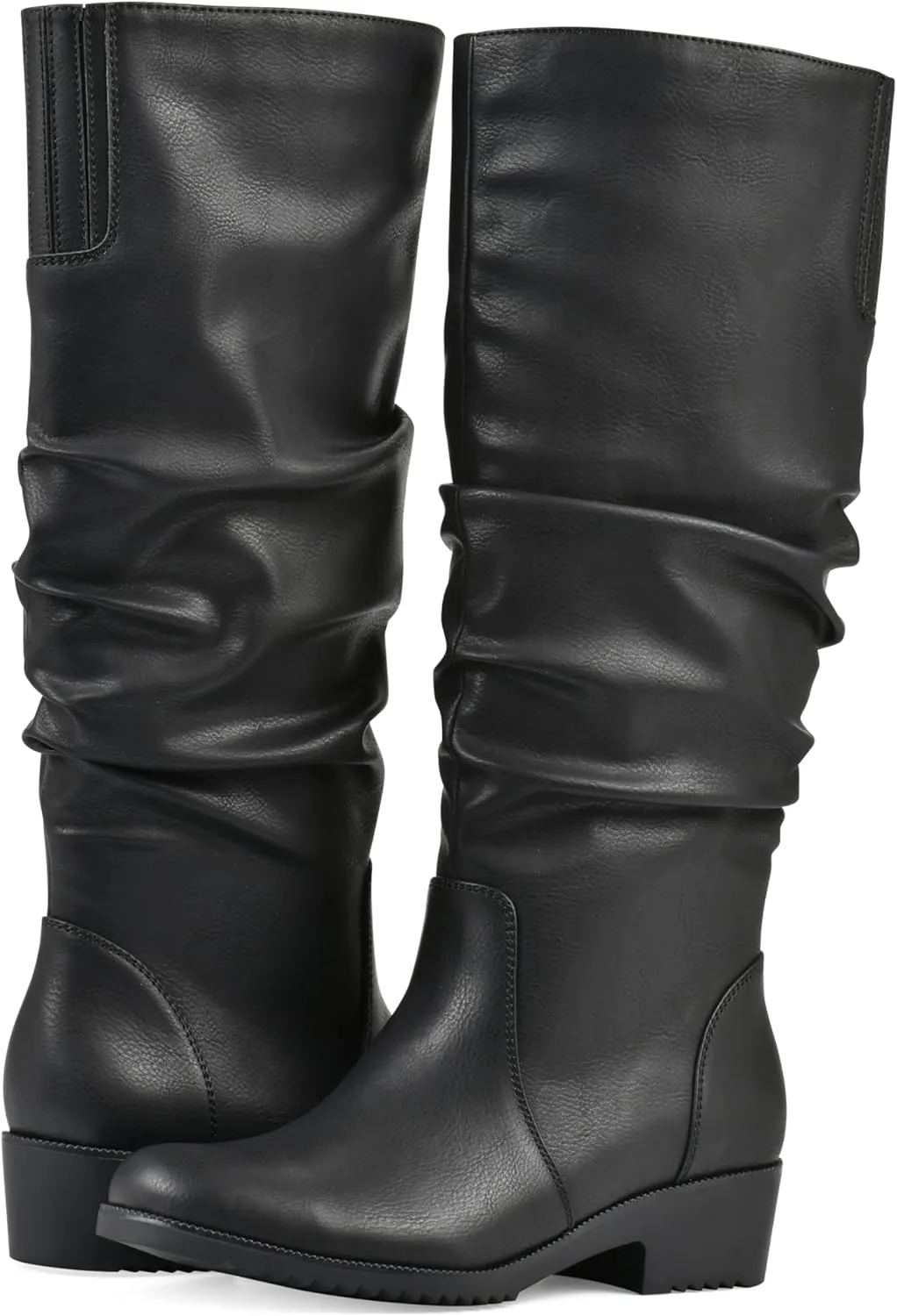 CLIFFS BY WHITE MOUNTAIN Women's Duration Cushioned Block Heeled Tall Boot