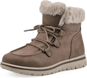 CLIFFS BY WHITE MOUNTAIN Women's Harrison Cushioned Lace-Up Ankle Bootie