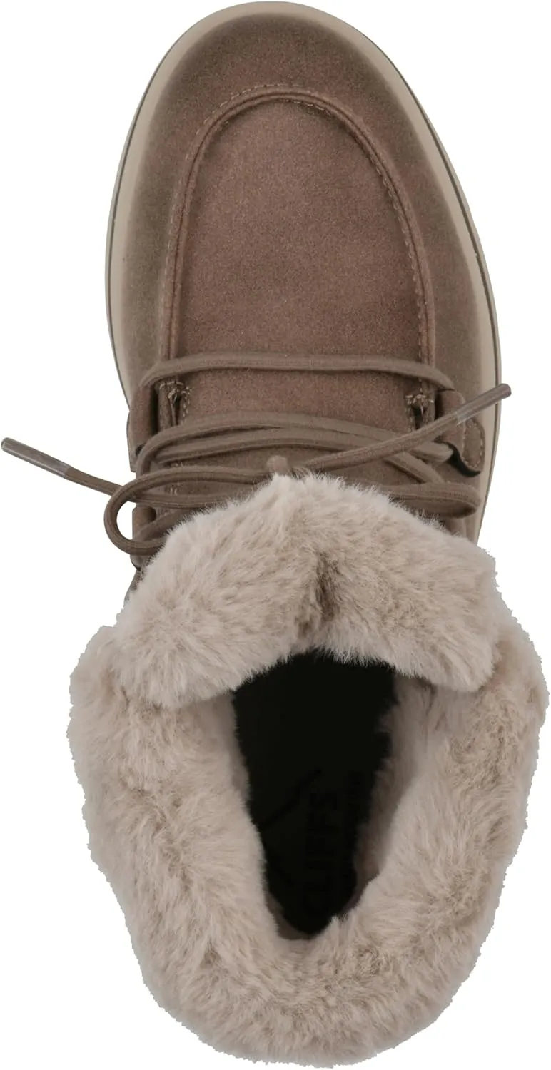 CLIFFS BY WHITE MOUNTAIN Women's Harrison Cushioned Lace-Up Ankle Bootie