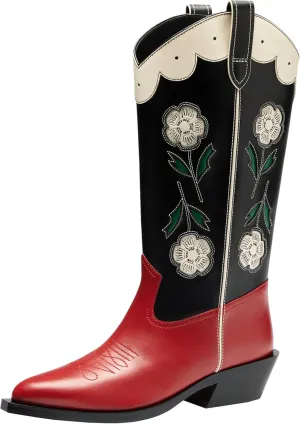 Coach Women's Aria Tall Cowboy Boot Fashion
