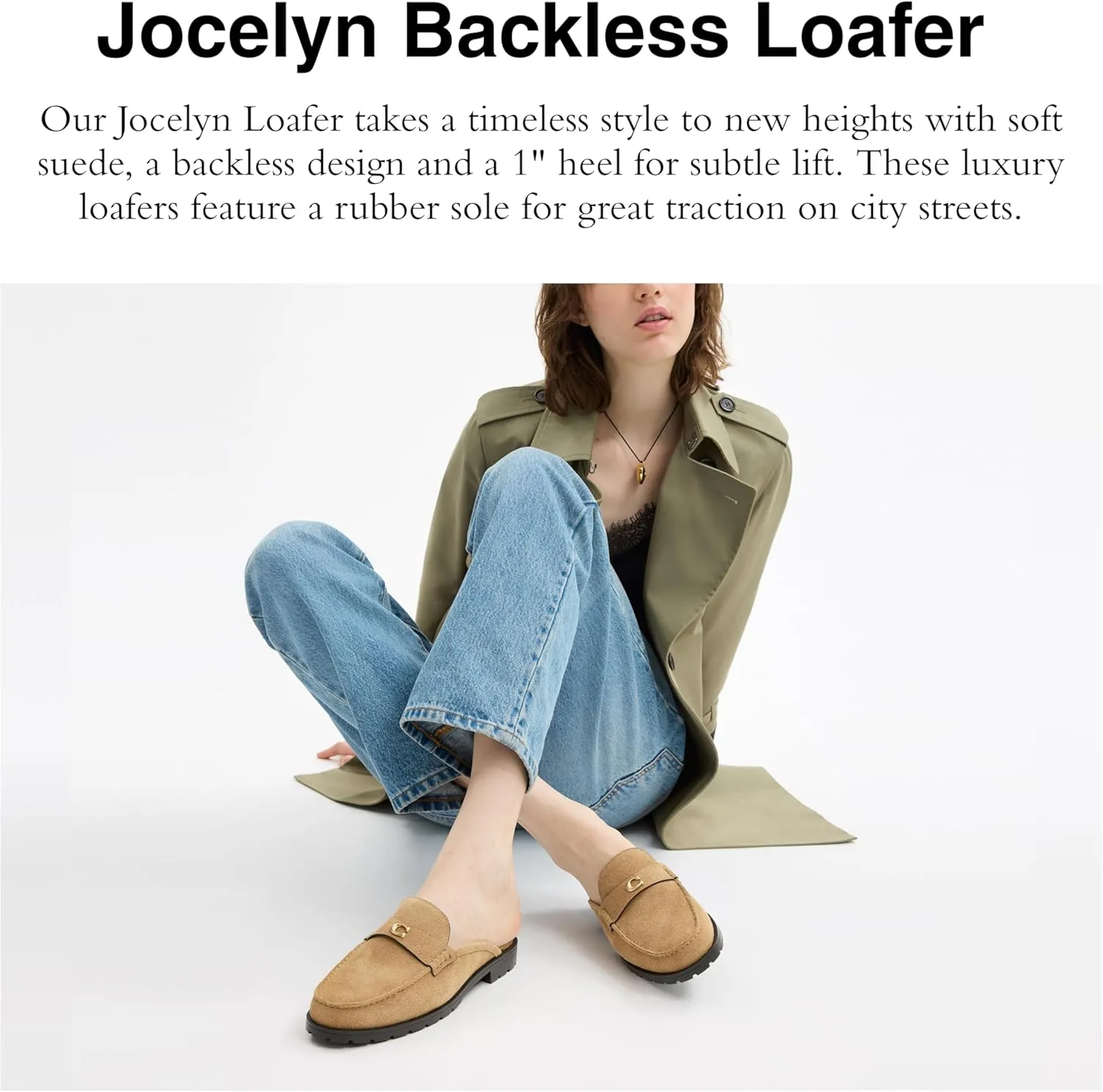 Coach Women's Jocelyn Backless Loafer