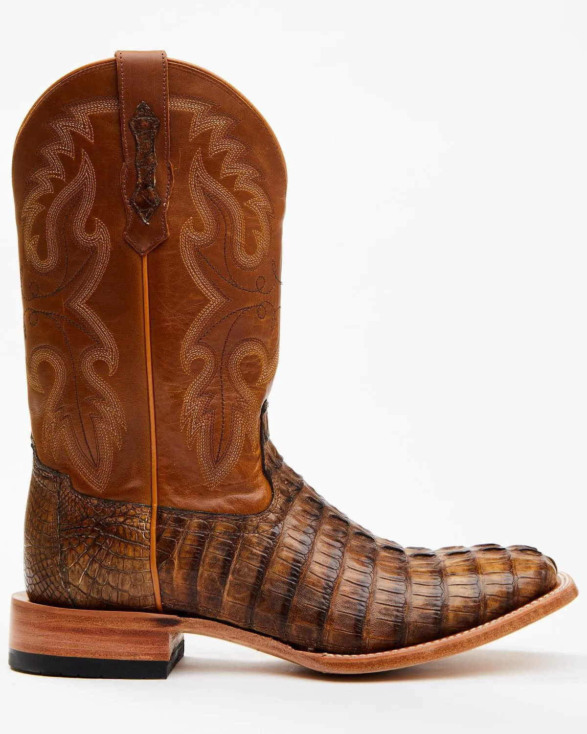 Cody James Men's Exotic Caiman Tail Skin Western Boot Broad Square Toe - Becjsp21l11