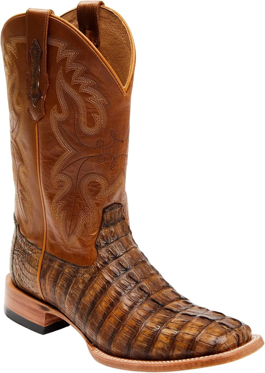 Cody James Men's Exotic Caiman Tail Skin Western Boot Broad Square Toe - Becjsp21l11