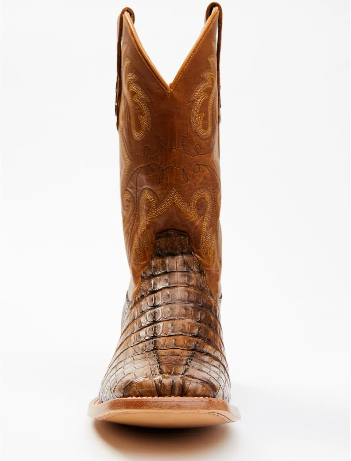 Cody James Men's Exotic Caiman Tail Skin Western Boot Broad Square Toe - Becjsp21l11