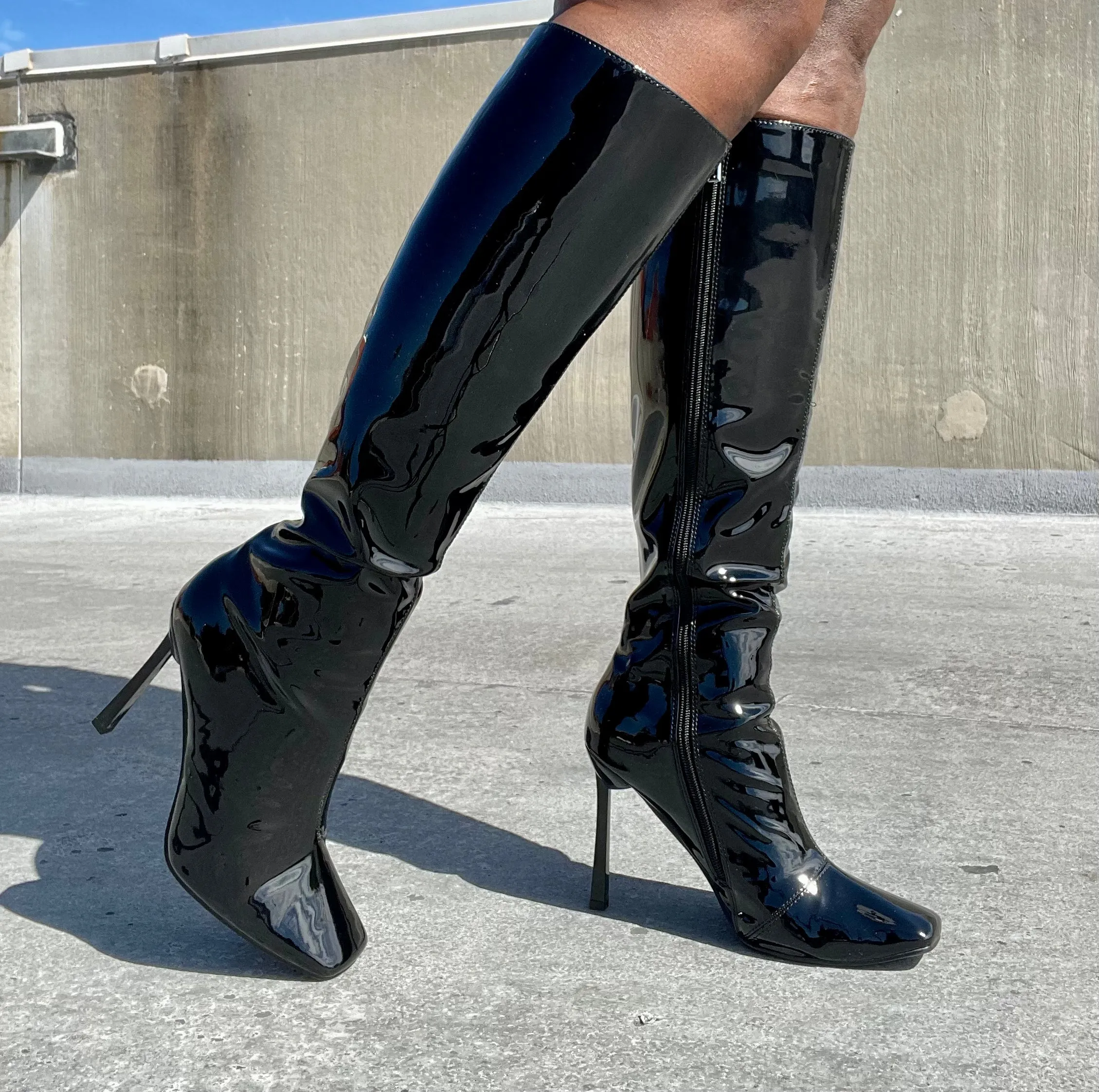 “COGNAC” Patent Boot