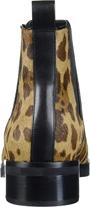 Cole Haan Women's Mara Grand Chls Boot Ankle, Ocelot Black Lthr, 6