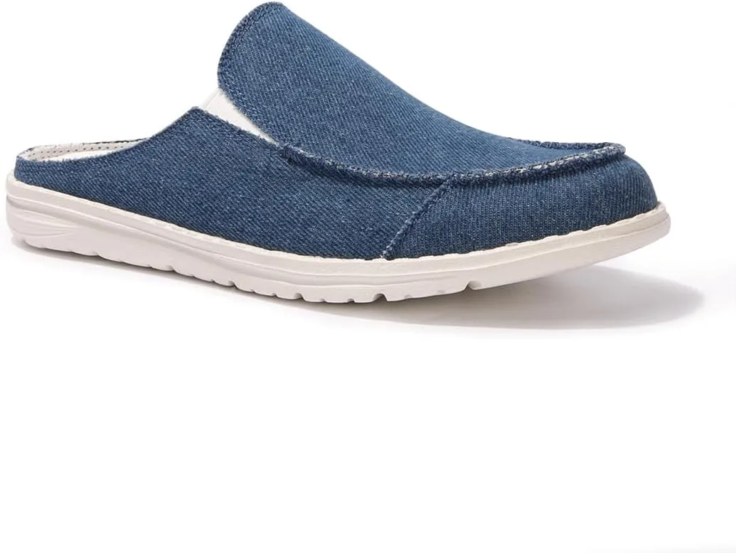 Colgo Womens Mules Shoes, Comfortable Slip on Canvas Shoes for Women