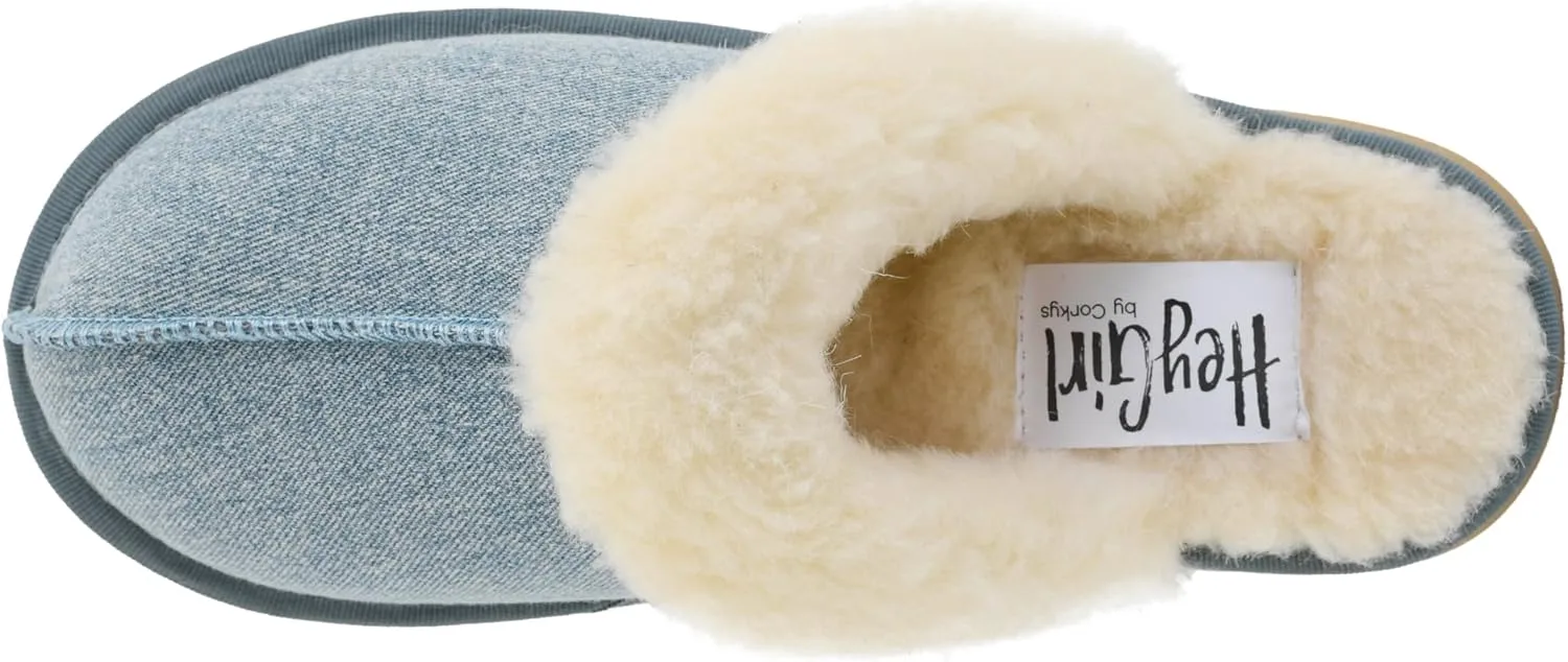 Corkys Footwear Hey Girl Womens Cuddle Up Fur Lined Slippers