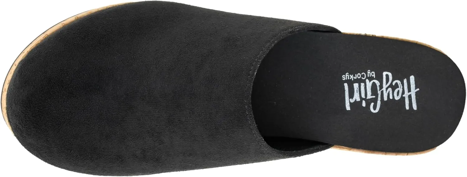 Corkys Footwear Watch Your Back 2.5-Inch Heeled Clogs Black Memory Foam Insoles for All-Day Comfort Closed Toe Design Fall Fashion Essential