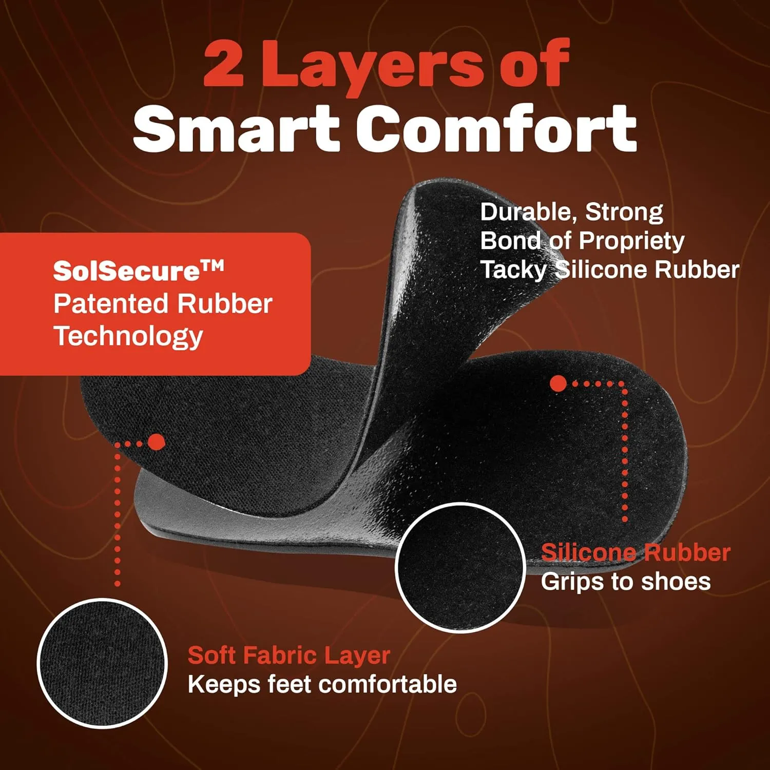 Cotton Flat Shoe Insert for Sandals & Sockless Shoes, Comfortable Shoe Insoles with Sweat-Absorbent Natural Fiber & Non-Slip Silicone Grip, Narrow-Cut Shoe Inserts for Women, Black, Size 39 - SoxsolS
