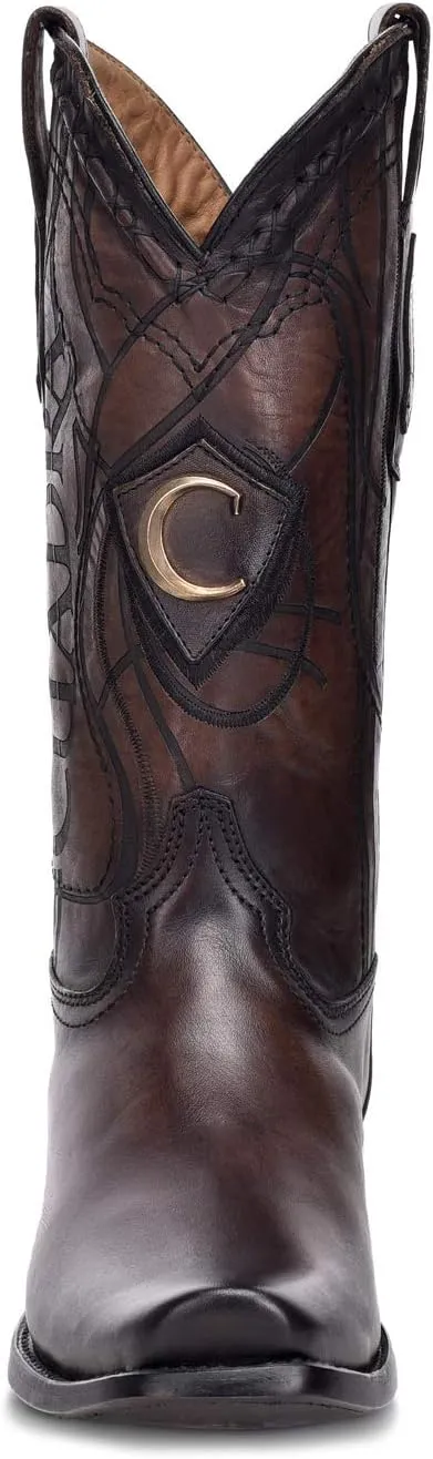 Cuadra Men's Western Boot in Genuine Leather Brown