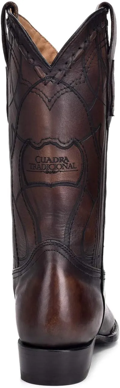 Cuadra Men's Western Boot in Genuine Leather Brown