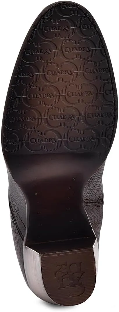 Cuadra Women's Bootie in Genuine Leather Brown 4V00RS