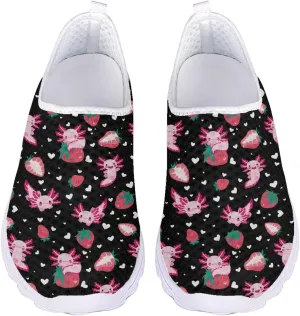 Cumagical Running Shoes Wide Width Breathable Women Slip On Shoes