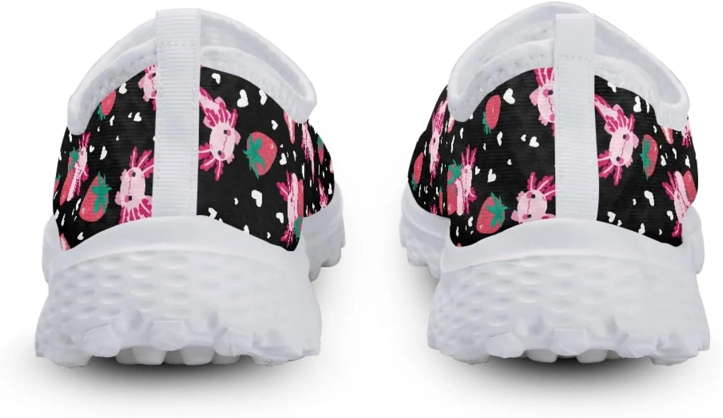 Cumagical Running Shoes Wide Width Breathable Women Slip On Shoes