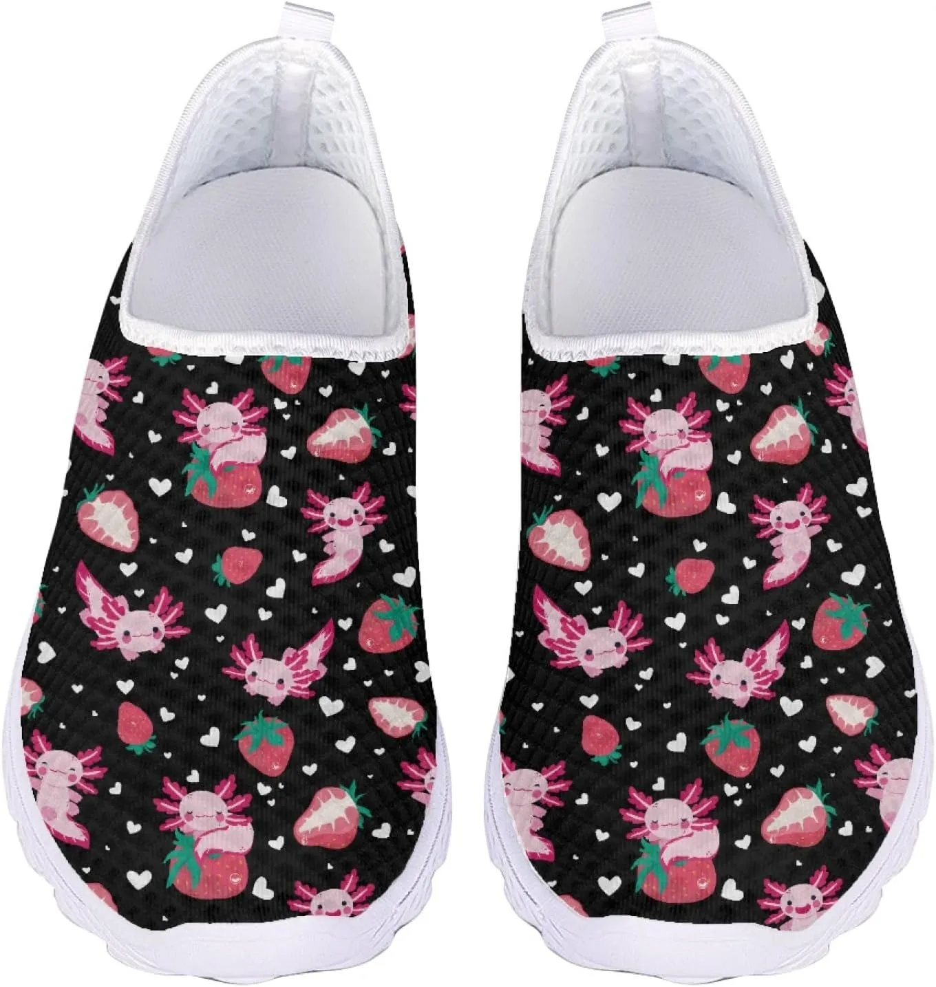 Cumagical Running Shoes Wide Width Breathable Women Slip On Shoes