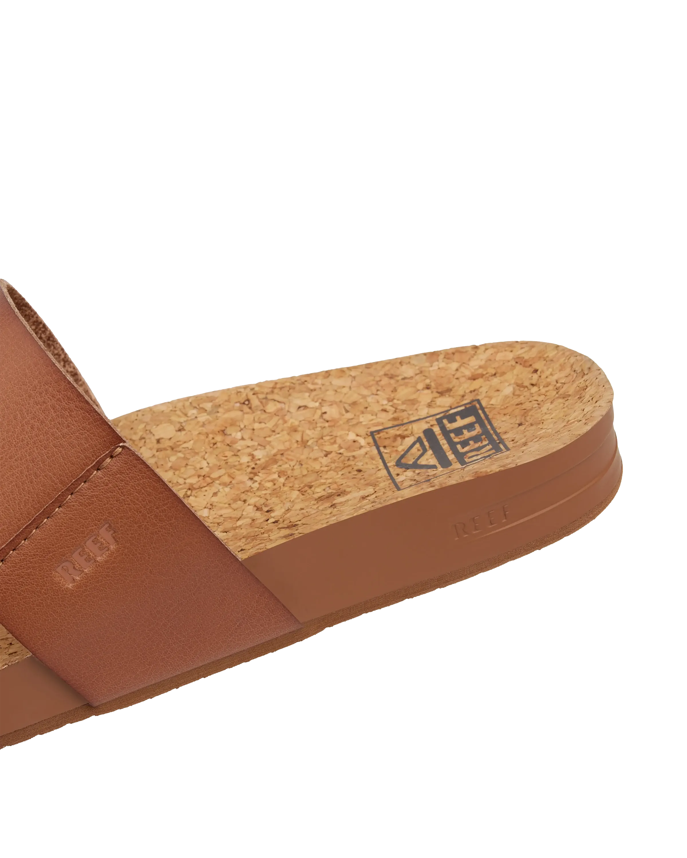 Cushion Vista Sandals in Espresso Duo