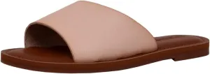 CUSHIONAIRE Women's Carly slide Sandal with Memory Foam