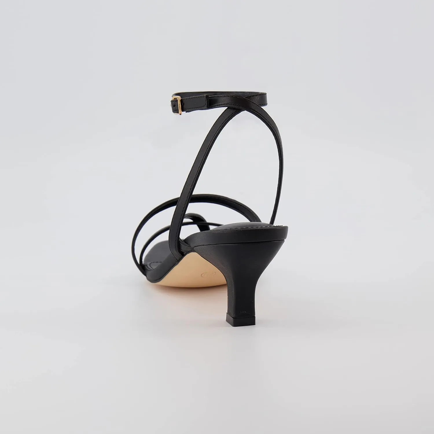 CUSHIONAIRE Women's Kitten heel sandal  Memory Foam and Wide Widths Available