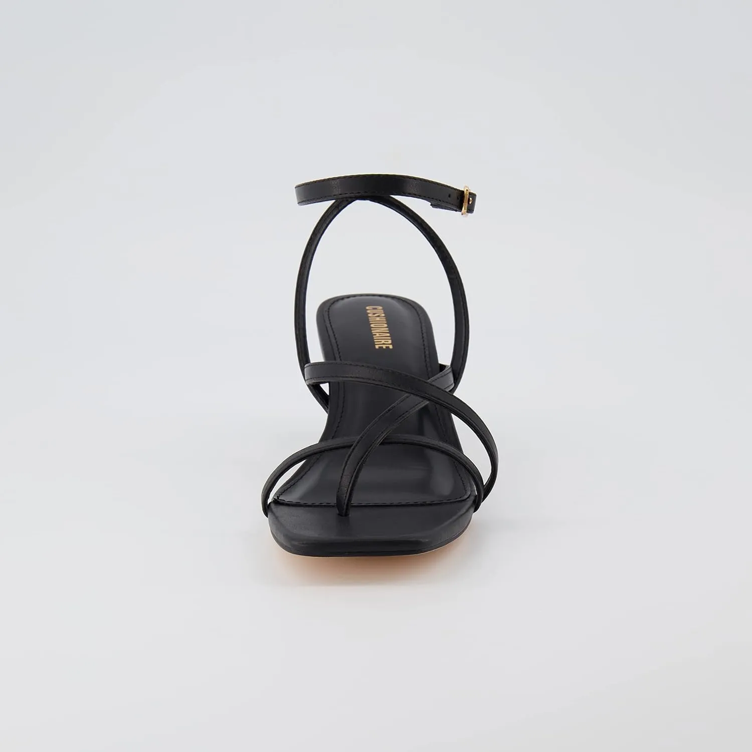 CUSHIONAIRE Women's Kitten heel sandal  Memory Foam and Wide Widths Available