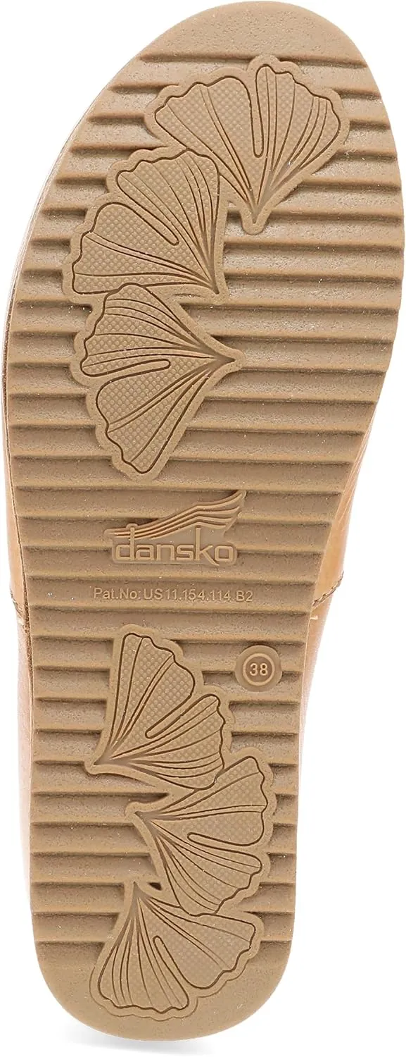 Dansko Meara Slip-On Shoe for Women - Dual-Density Cork/EVA Midsole and Lightweight Rubber Outsole Provide Durable and Comfortable Ride on Patented Stapled Construction