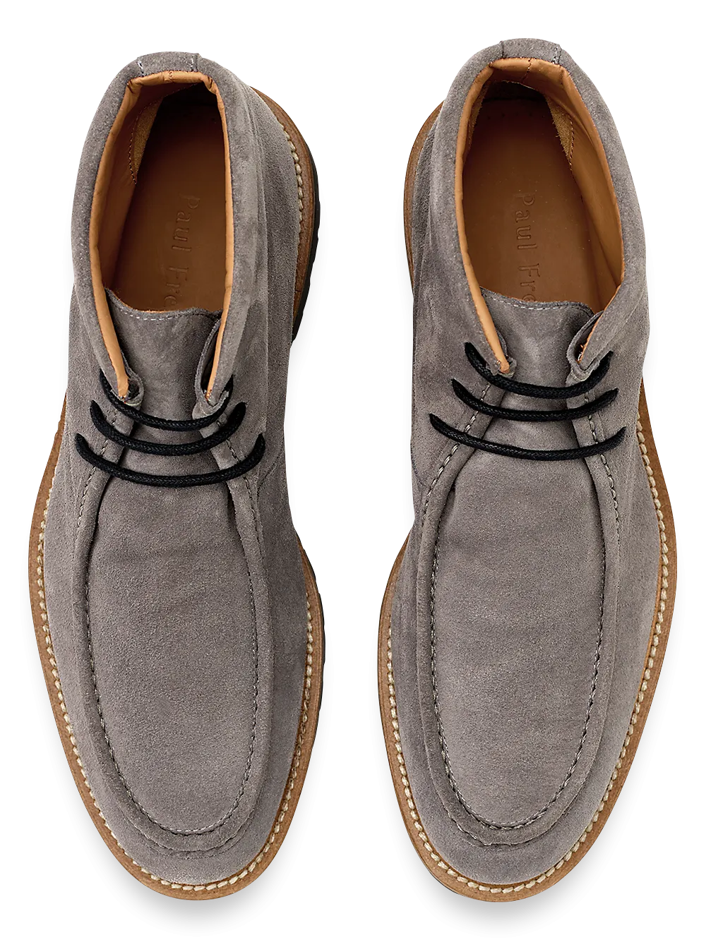Decker Lace Up Boot - Grey