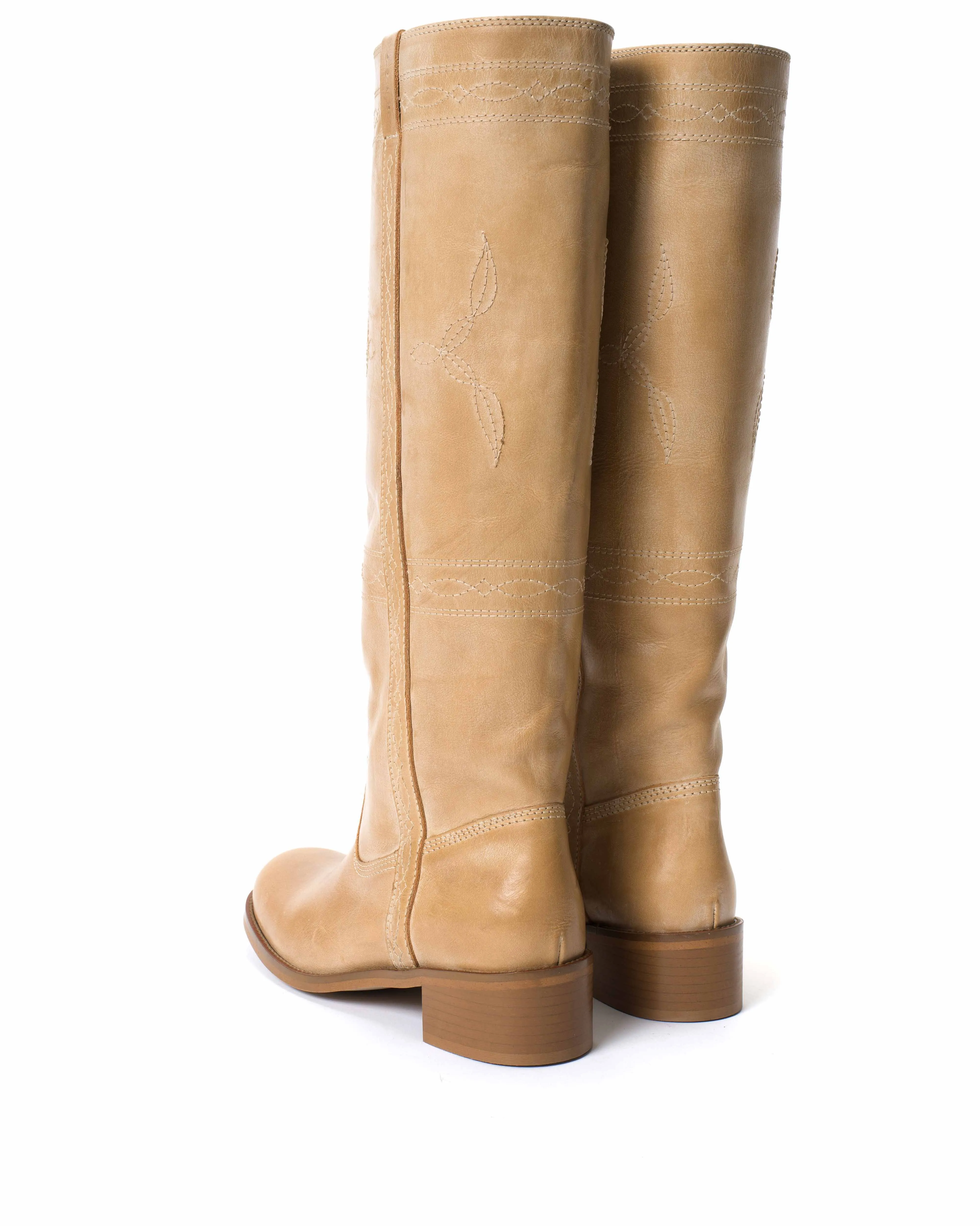Dico Ann Western stitch Escovado Light tan