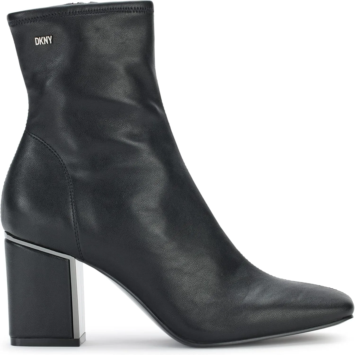 DKNY Women's Cavale Evening Fashion Bootie with Block Heel Boot